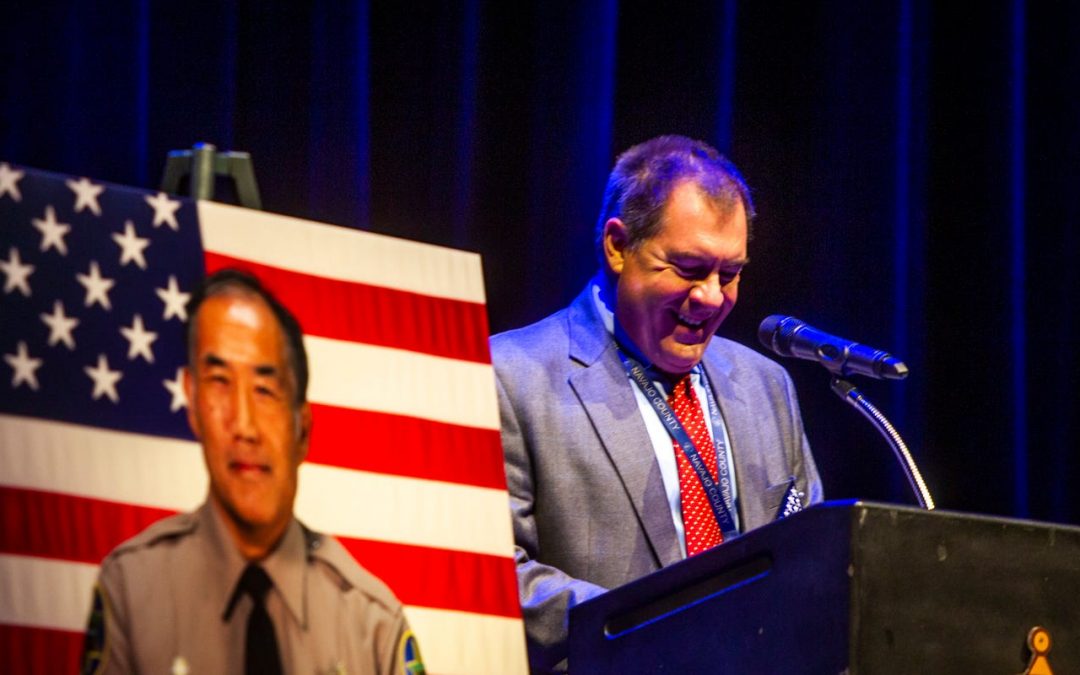 Fallen MCSO detention officer Gene Lee honored at downtown Phoenix ceremony