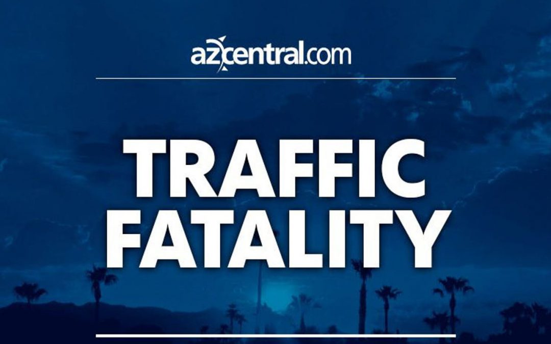 1 dead after vehicle strikes block wall and pole in Glendale