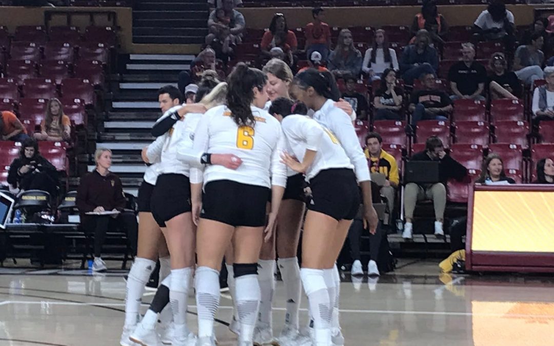 No. 20 Cal volleyball holds off ASU in five-set match