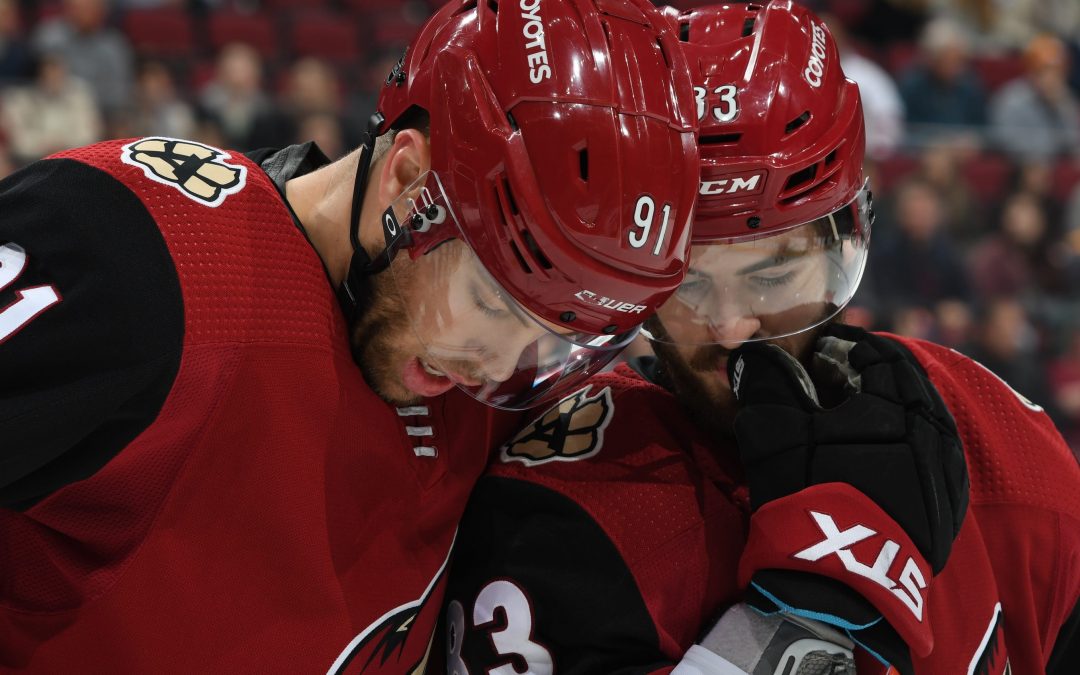 Taylor Hall, Conor Garland have chemistry as Arizona Coyotes linemates