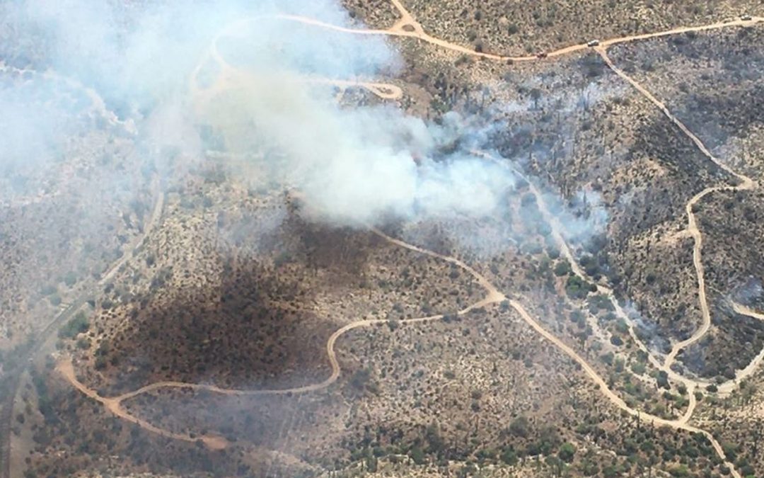 Whitlow Fire near Superior now 50% contained; over 800 acres burned