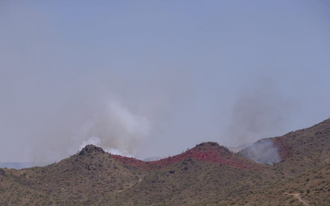 East Desert Fire near Cave Creek grows, homes evacuated