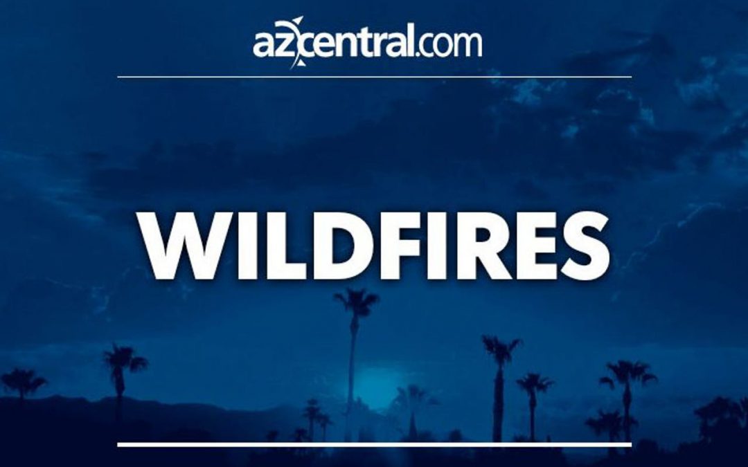 Lightning starts wildfire west of Tucson, burns 1,100 acres