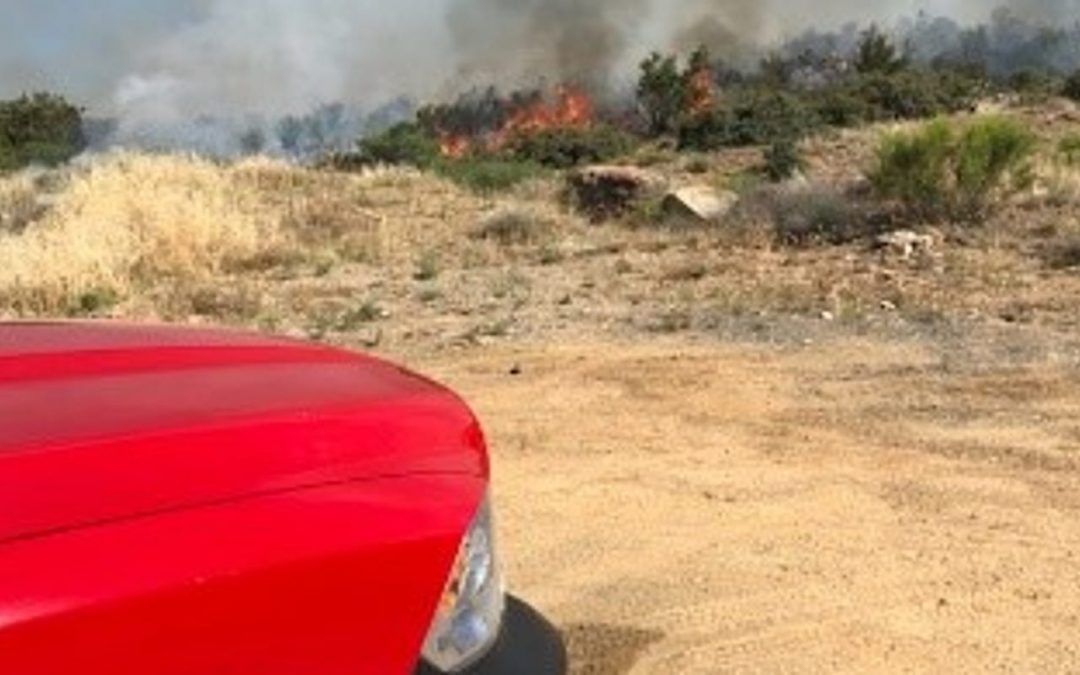 5 juveniles suspected of starting Park Fire in Bagdad