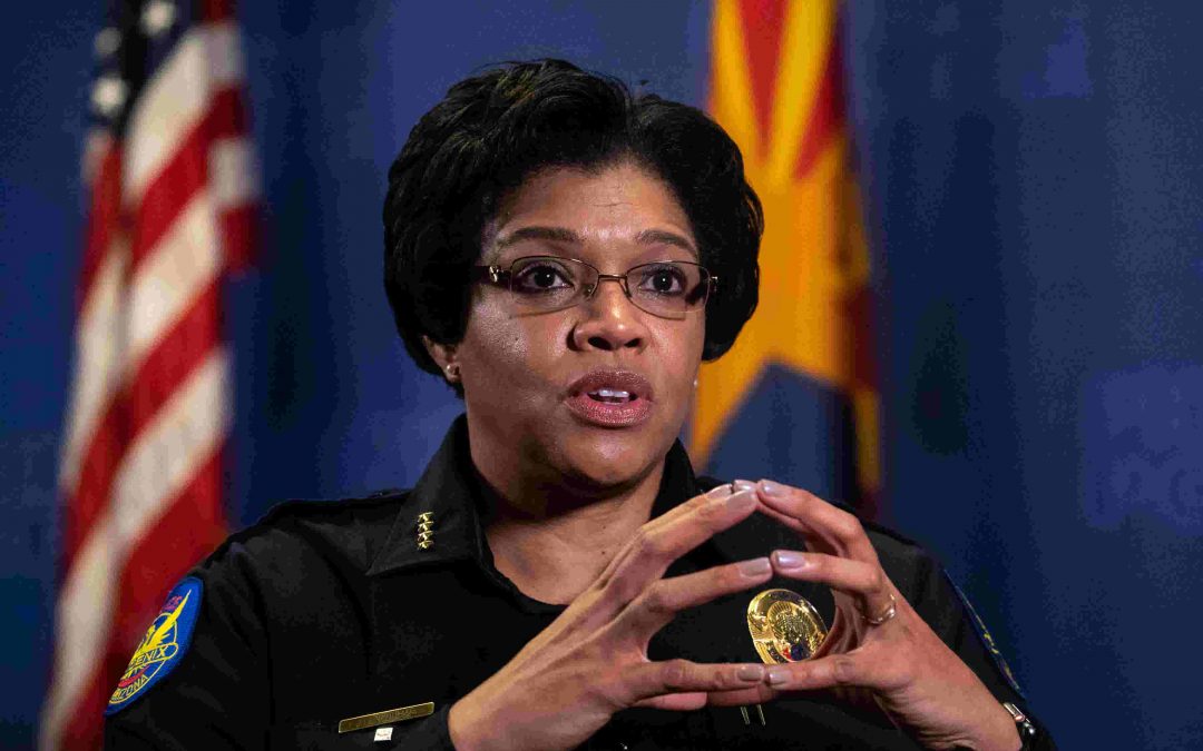 Phoenix police Chief Jeri Williams on if she needs assistance of military for protests