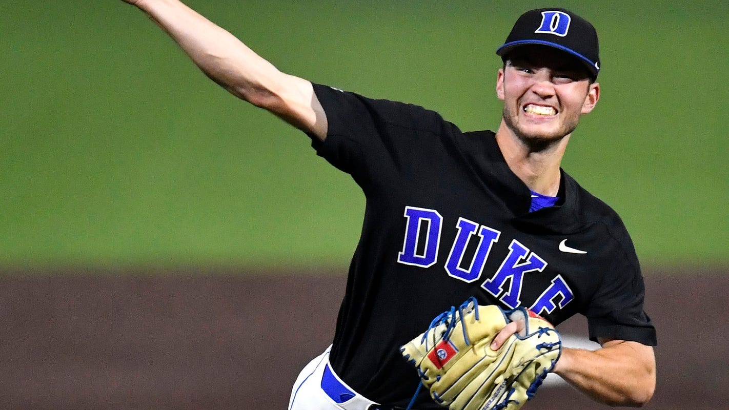 Arizona Diamondbacks Select Duke Pitcher Bryce Jarvis In First Round Of ...