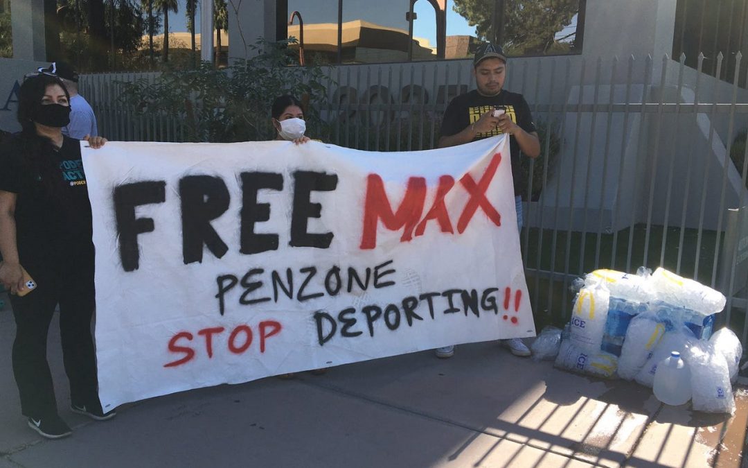 Protesters call for release of Arizona ‘Dreamer’ Máxima Guerrero