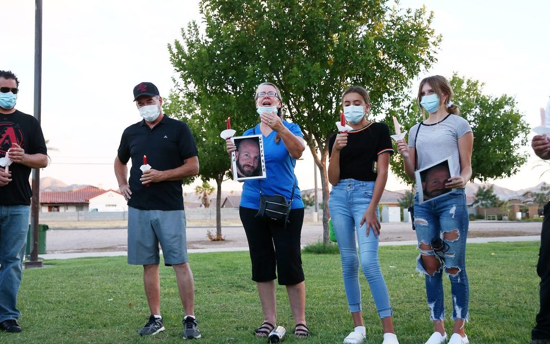 Candlelight vigil for Ryan Whitaker at El Reposo Park in Phoenix