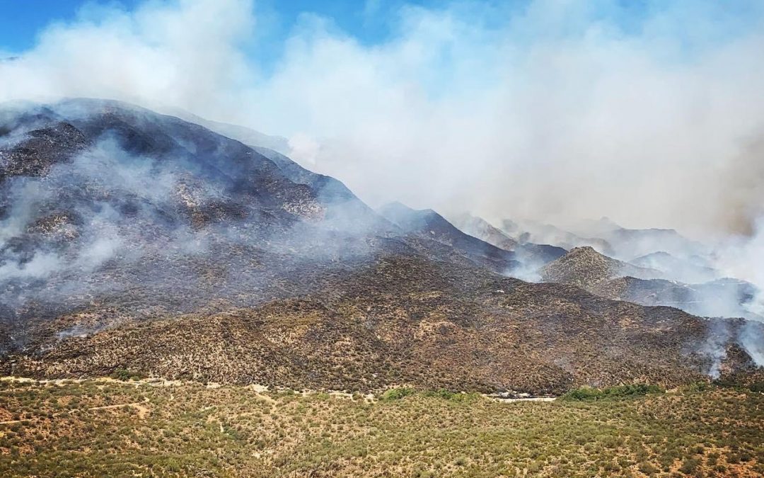 Bumble Bee Fire 84% contained, nearly 3,000 acres