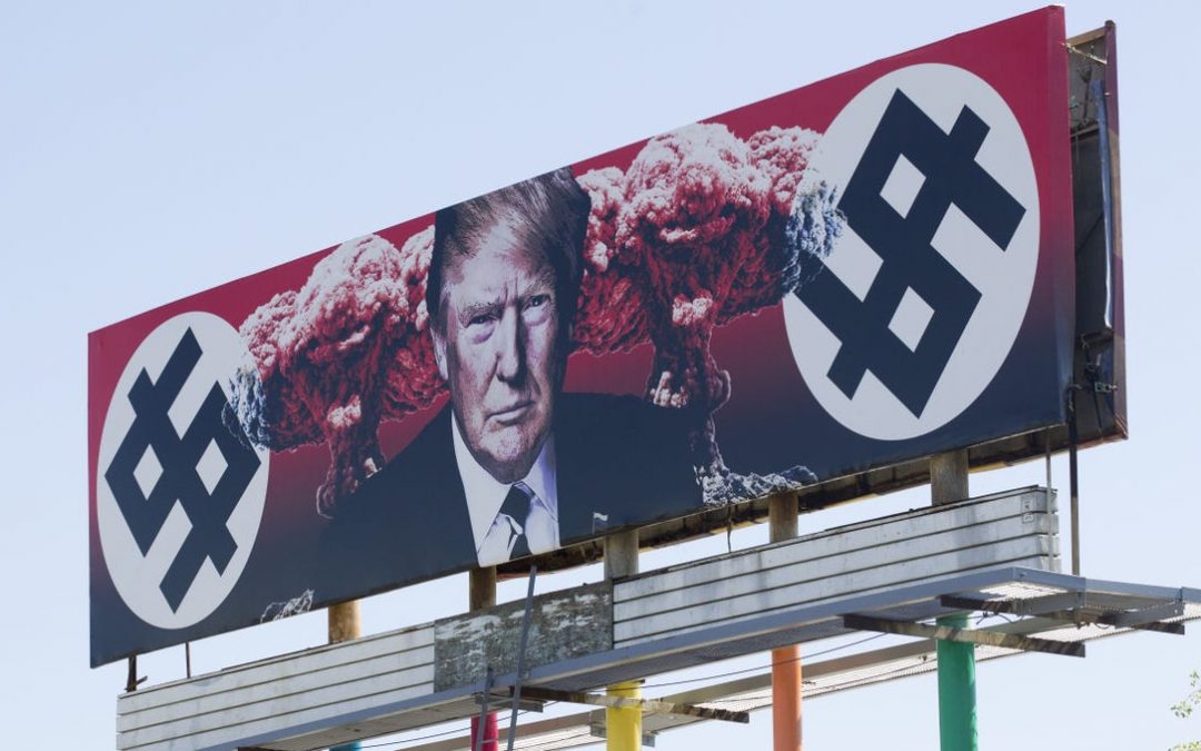 Anti-Trump billboard in downtown Phoenix is being replaced