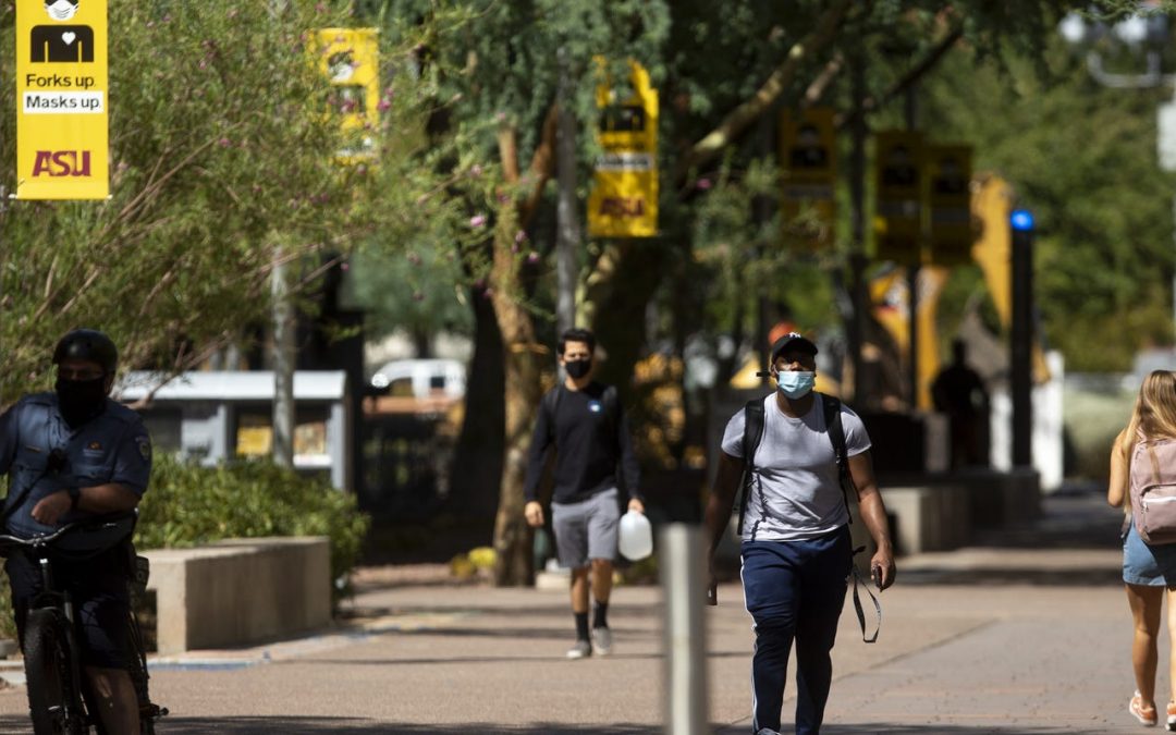 Arizona universities start terms with COVID-19 rates lower than state