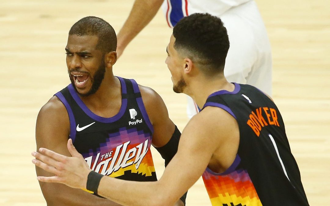 Booker, Paul validate All-Star backcourt status with stellar play, Suns wins