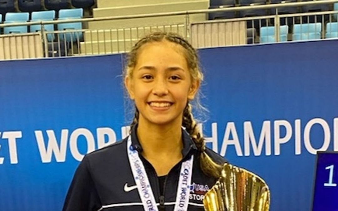 Erica Pastoriza wins title at 2021 Cadet World Championships
