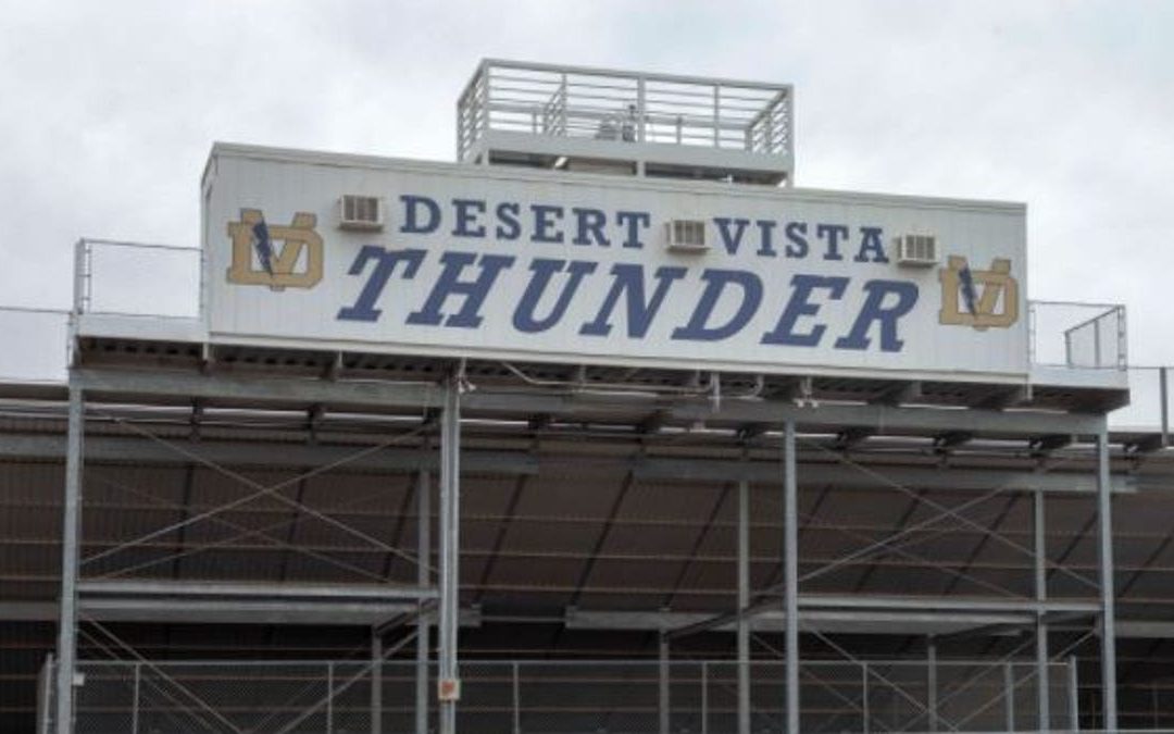 COVID-19 forces Desert Vista High School football shutdown until Aug. 9 as 105 players potentially exposede