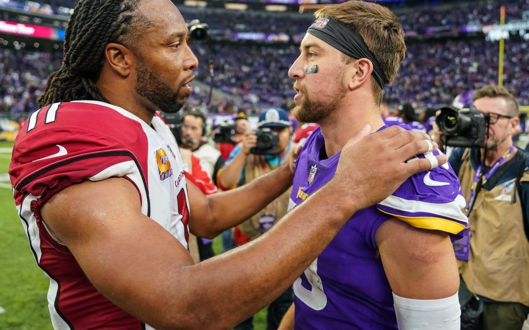 Larry Fitzgerald Minnesota Vikings speculation back