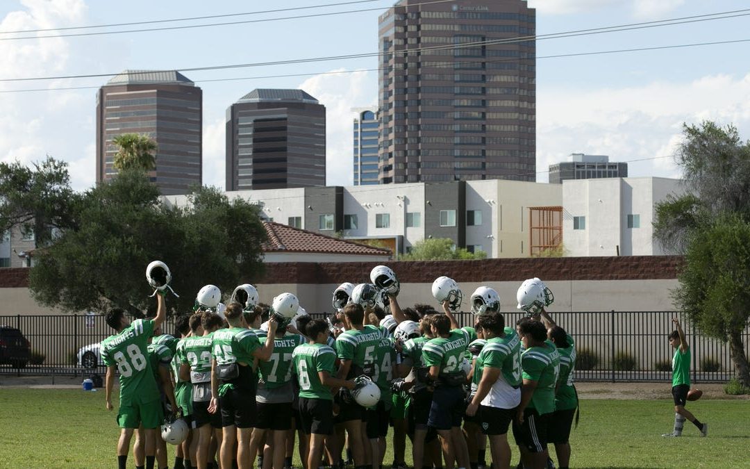 St. Mary’s High football practice, Sept. 1, 2021