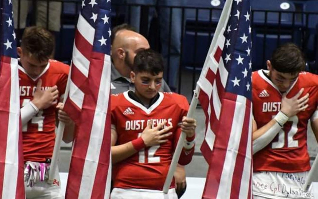 River Valley football team honors 13 soldiers killed in Afghanistan