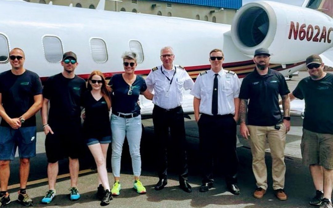 Air ambulance crew from Phoenix flies to Louisiana after Hurricane Ida