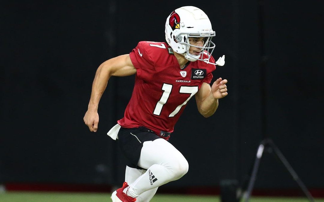 Cardinals wide receiver Andy Isabella’s speed saved his roster spot